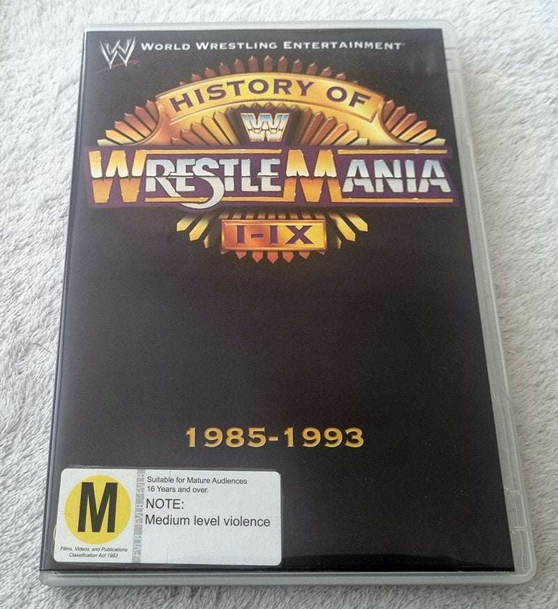 WWE: History of Wreslemania I - IX