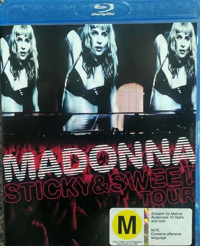 Madonna - Sticky & Sweet Tour Blu Ray + CD