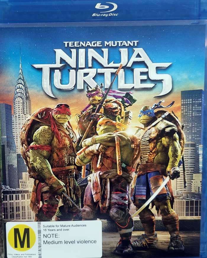 Teenage Mutant Ninja Turtles - 2014 Blu Ray