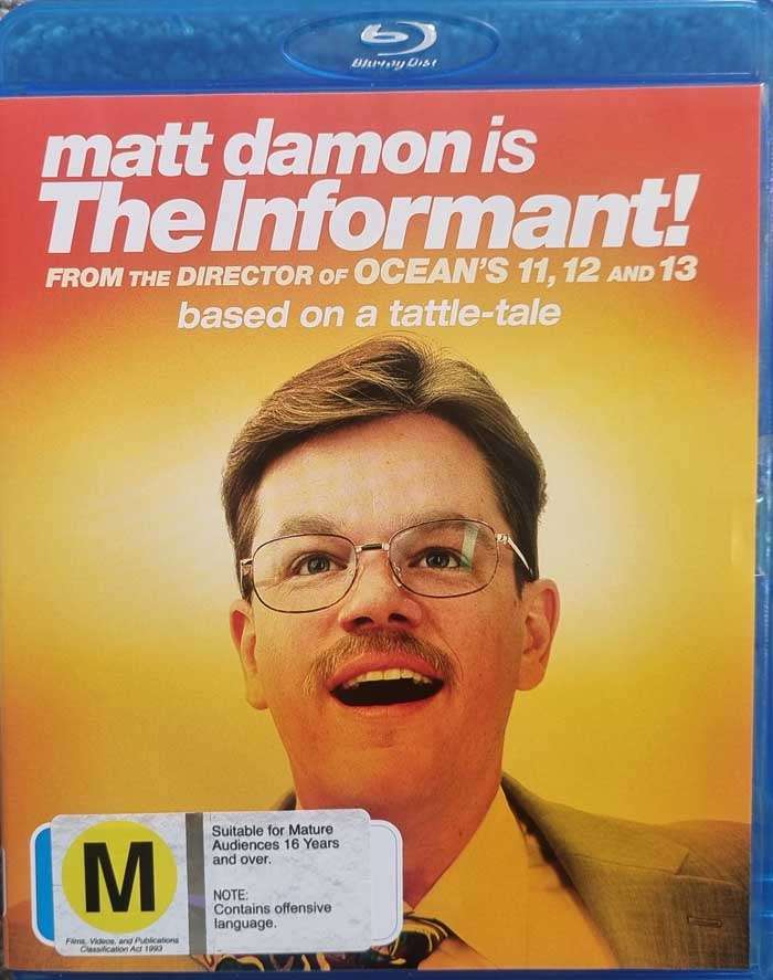 The Informant! Blu Ray