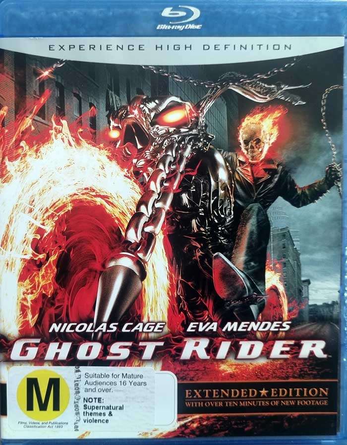 Ghost Rider Blu Ray
