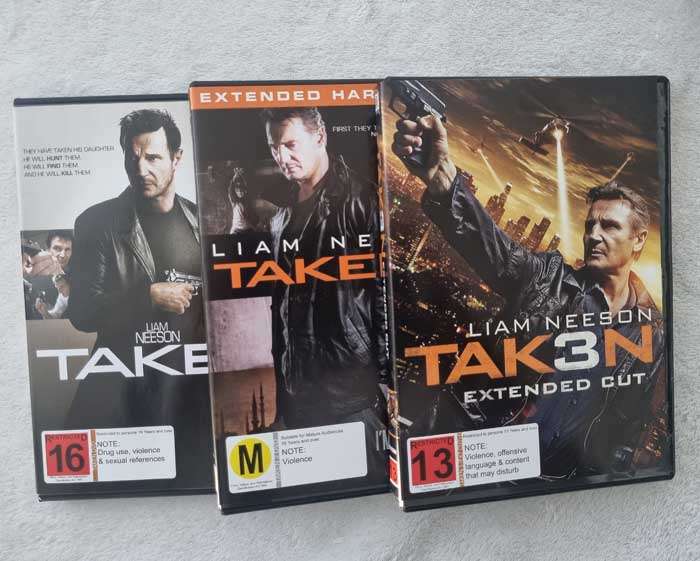 Taken Trilogy 1, 2, 3