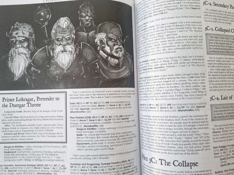 Swords & Wizardry - Cyclopean Deeps Volume 1