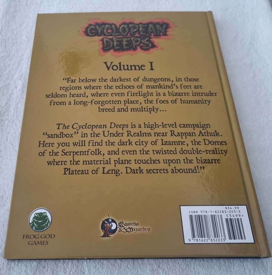 Swords & Wizardry - Cyclopean Deeps Volume 1