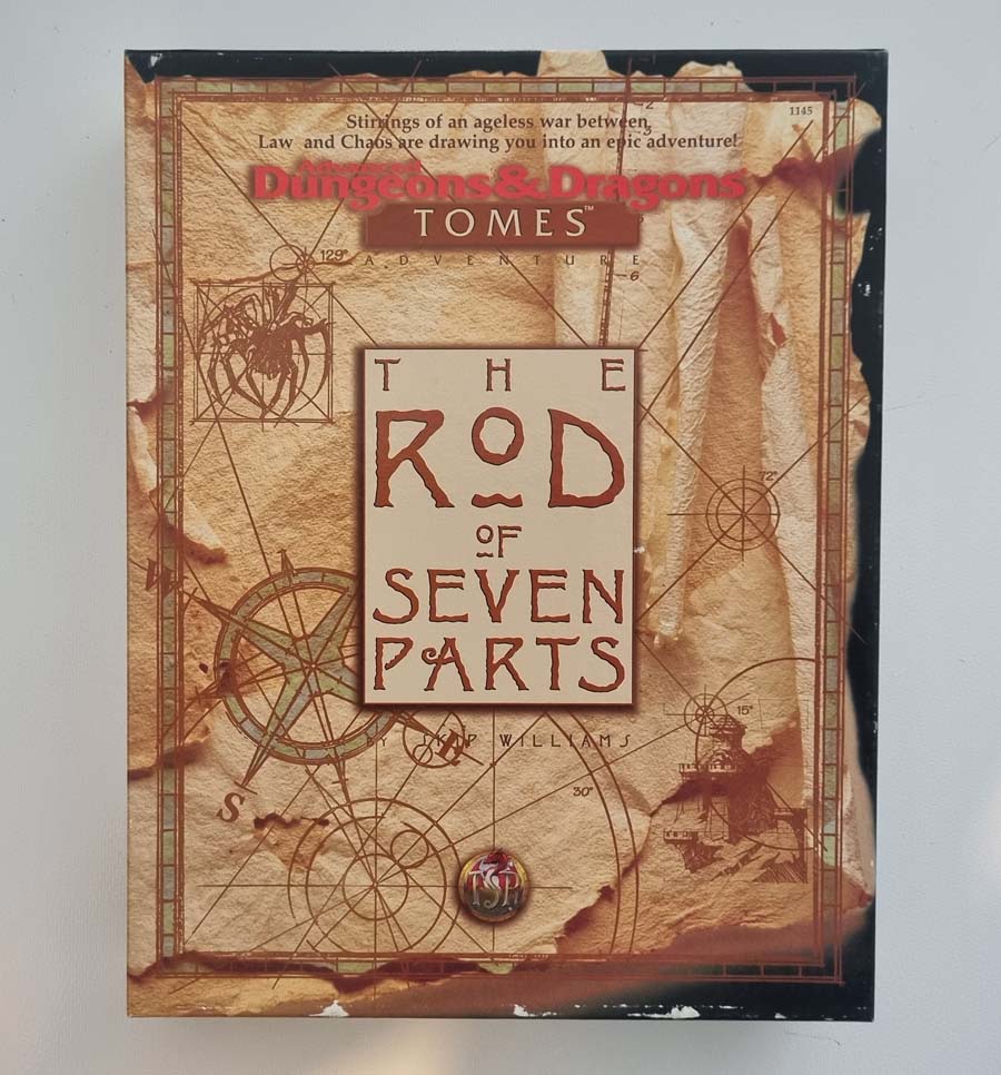 Advanced Dungeons and Dragons: Tomes - The Rod of Seven Parts