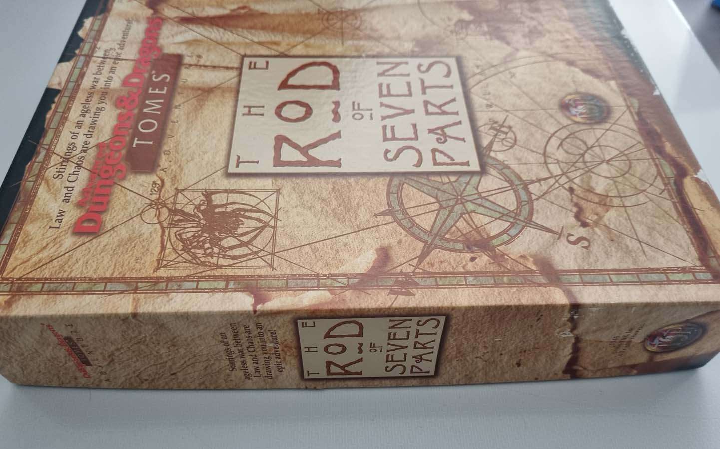 Advanced Dungeons and Dragons: Tomes - The Rod of Seven Parts