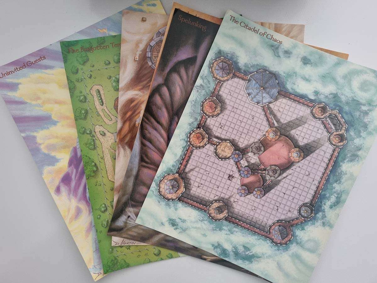 Advanced Dungeons and Dragons: Tomes - The Rod of Seven Parts
