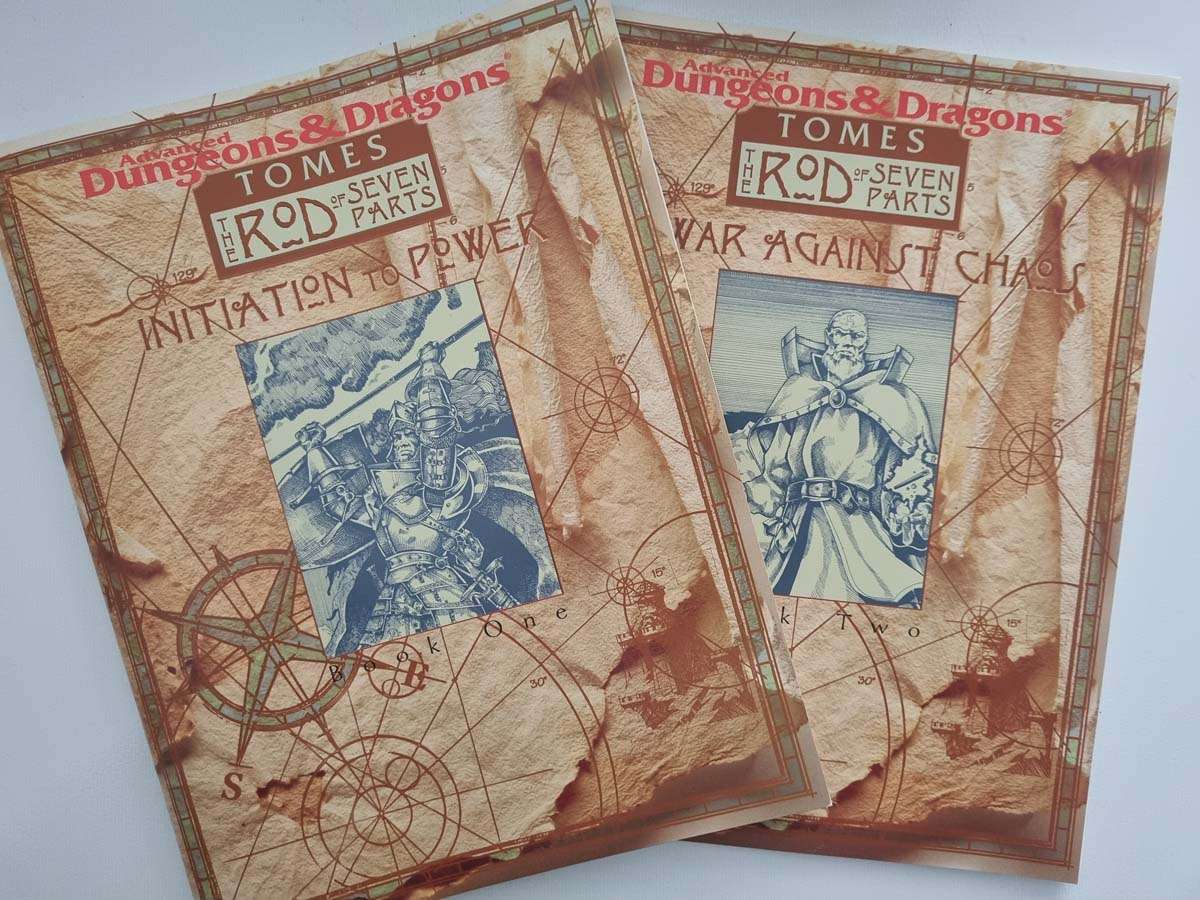 Advanced Dungeons and Dragons: Tomes - The Rod of Seven Parts