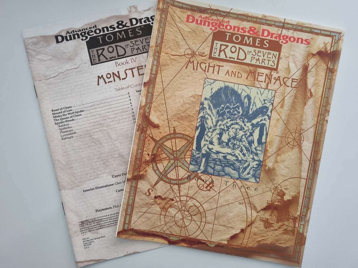 Advanced Dungeons and Dragons: Tomes - The Rod of Seven Parts