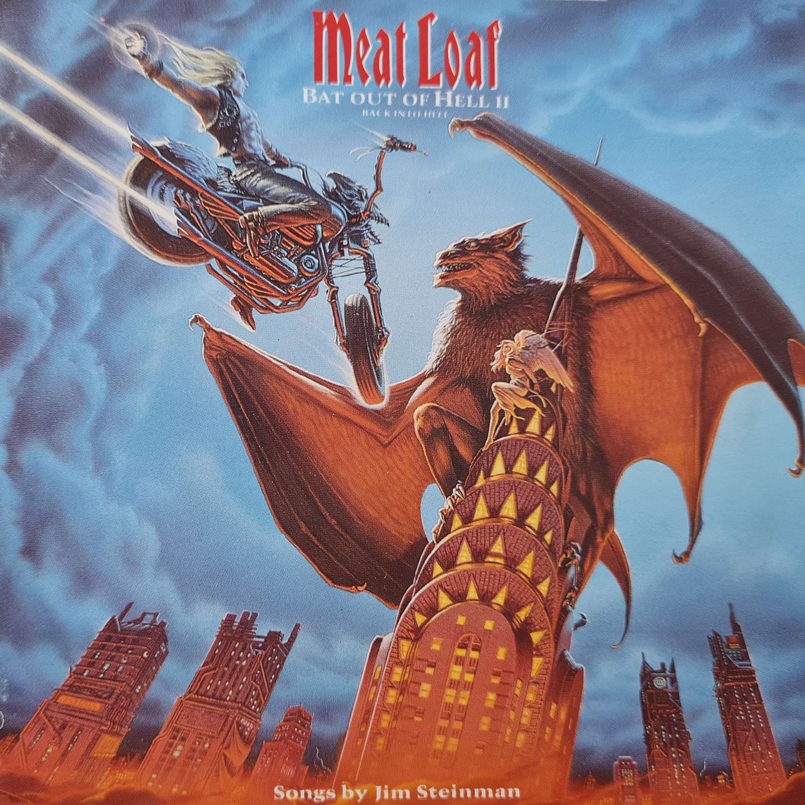 Meat Loaf - Bat Out of Hell II Back Into Hell CD
