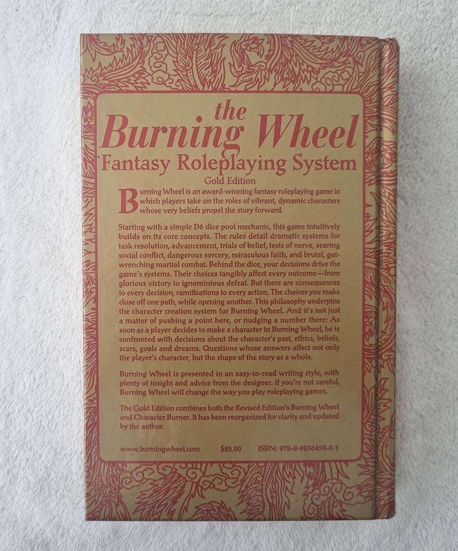 The Burning Wheel - Fantasy Roleplaying System - Gold Edition