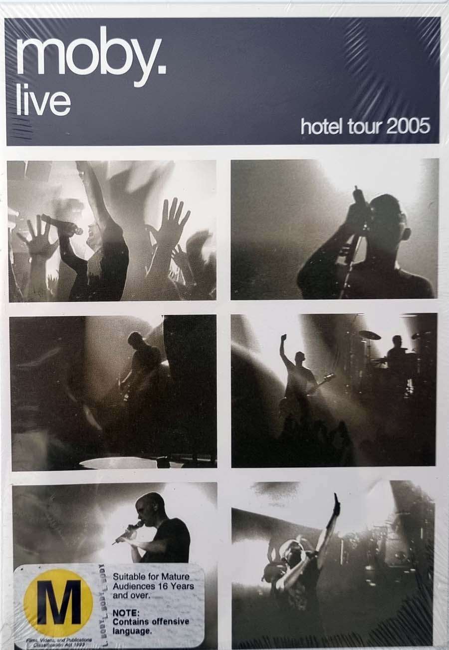 Moby Live Hotel Tour 2005 DVD & CD Brand New