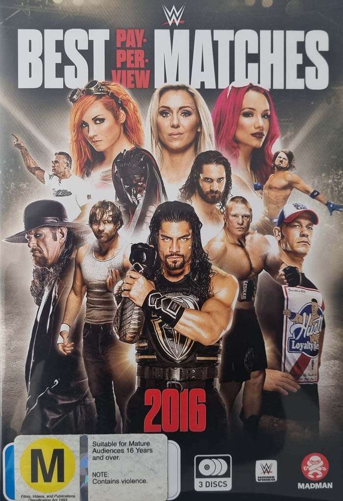 WWE: Best Pay Per View Matches 2016 3 Disc