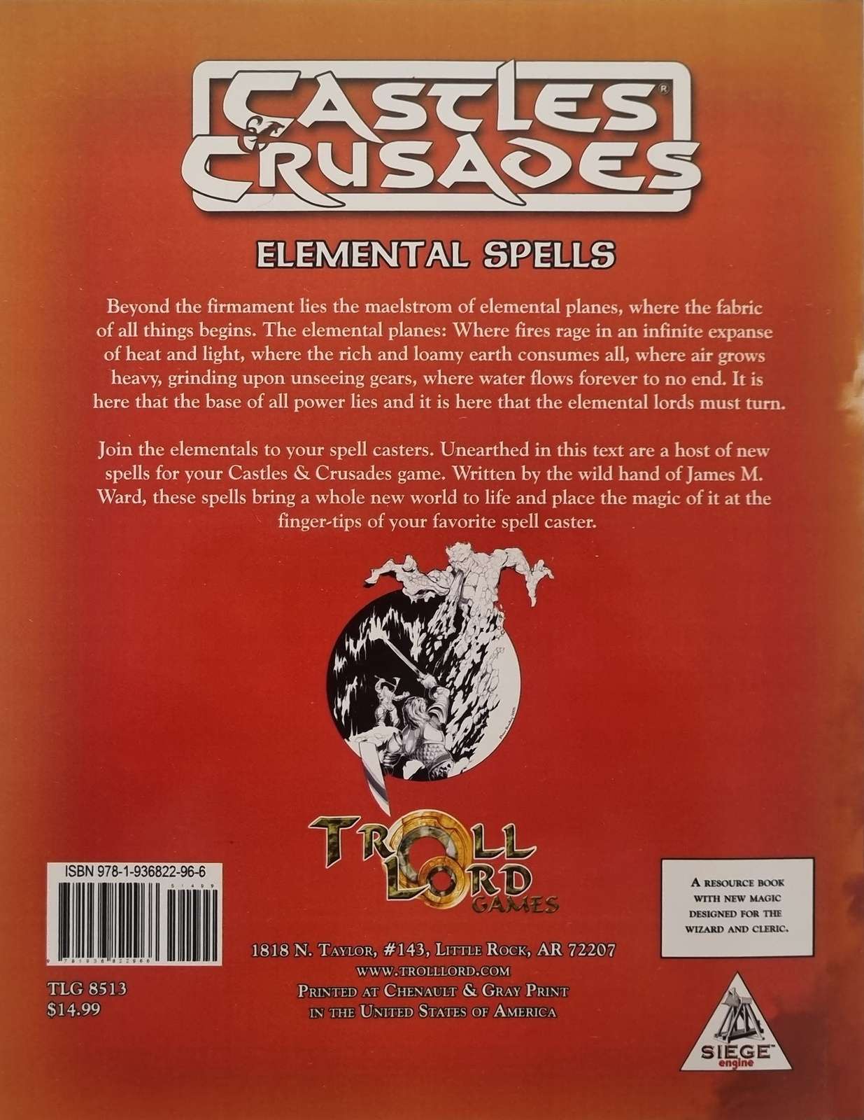 Castles and Crusades - Elemental Spells