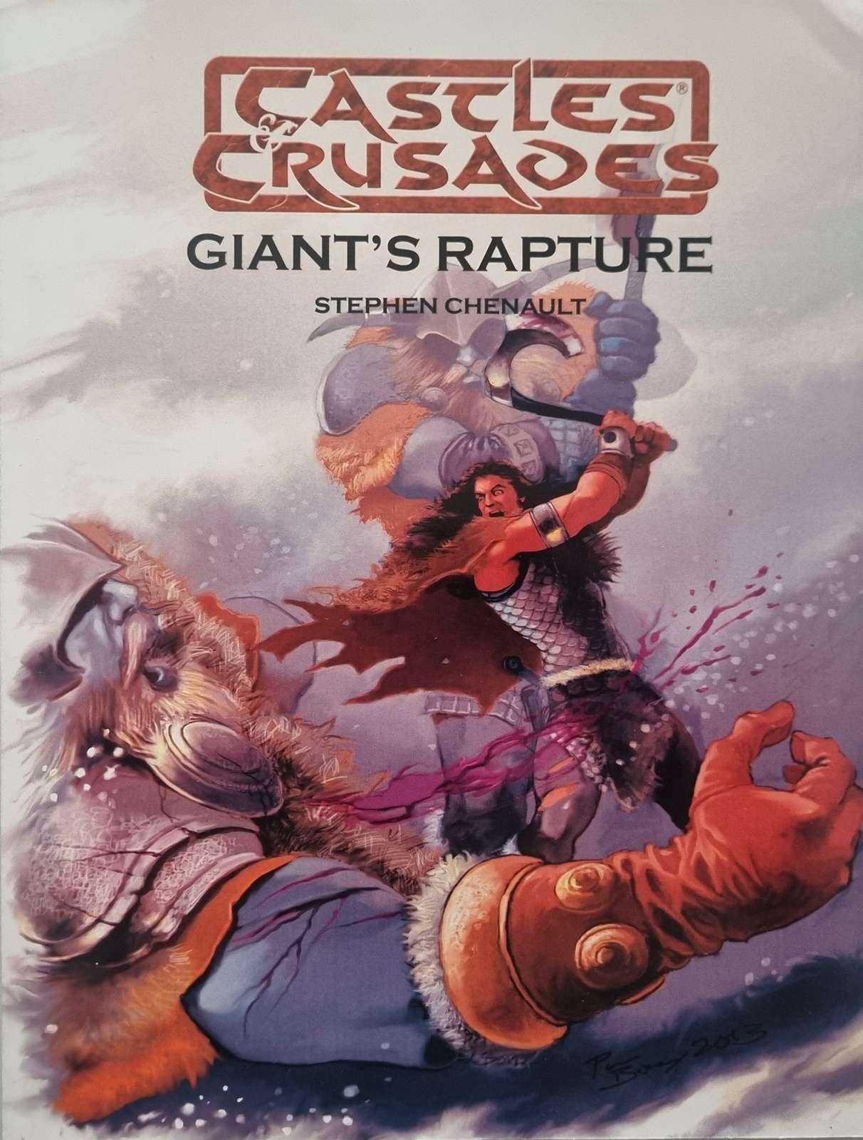 Castles and Crusades - Giant's Rapture Module