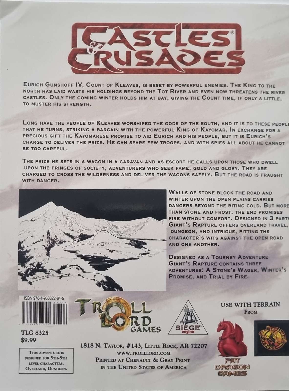 Castles and Crusades - Giant's Rapture Module