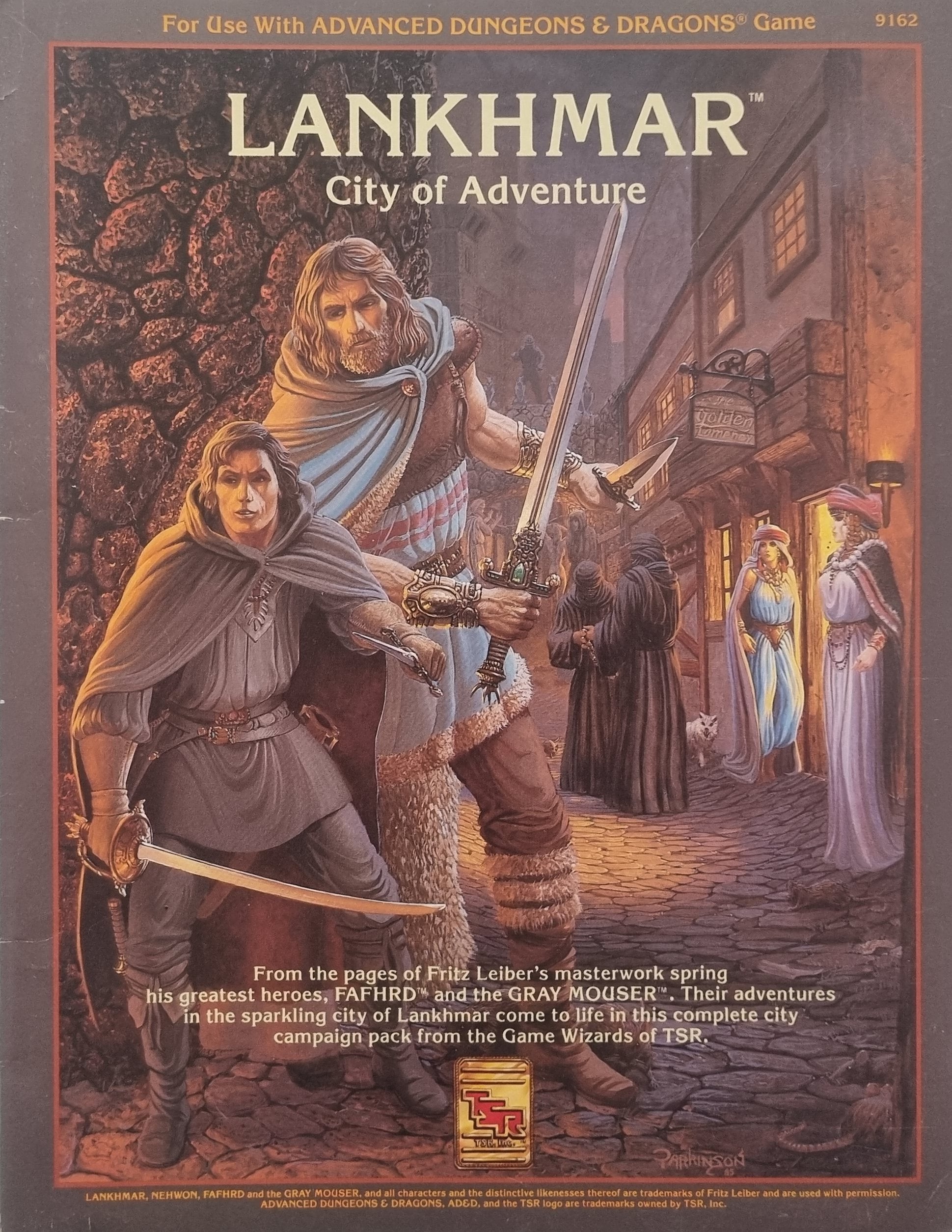 Advanced Dungeons & Dragons Module - Lankhmar City of Adventure