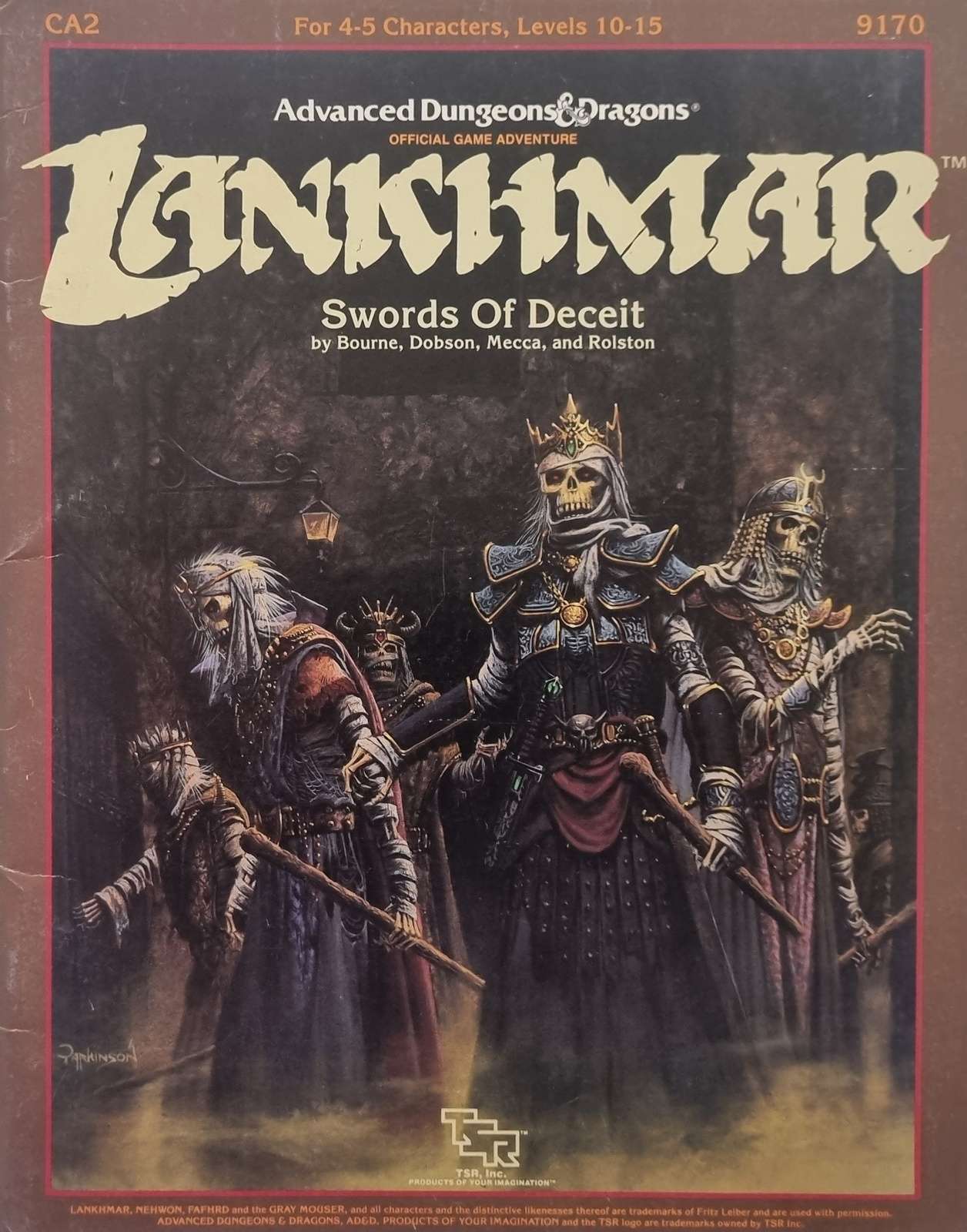 Advanced Dungeons & Dragons Module - Swords of Deceit