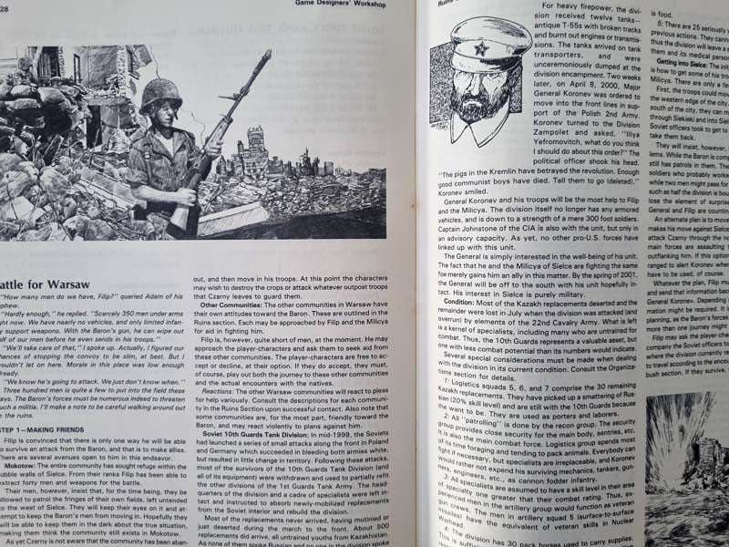 Twilight 2000 Module: The Ruins of Warsaw