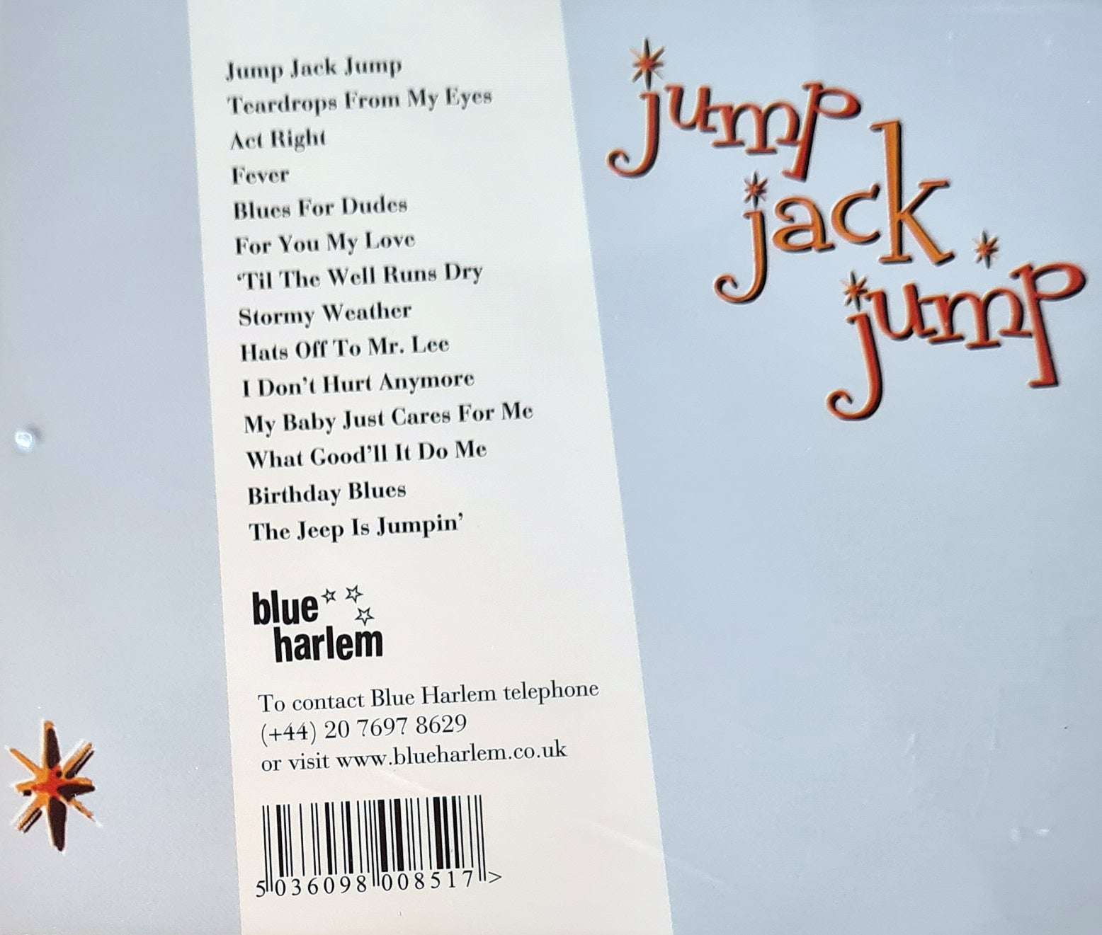 Blue Harlem - Jump Jack Jump CD