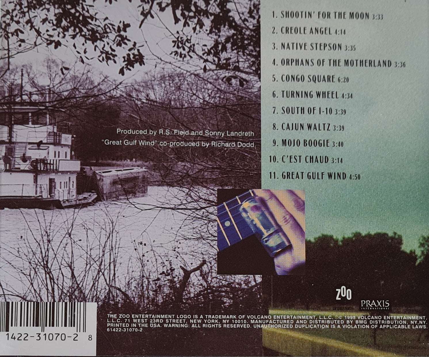 Sonny Landreth - South of 1-10 CD