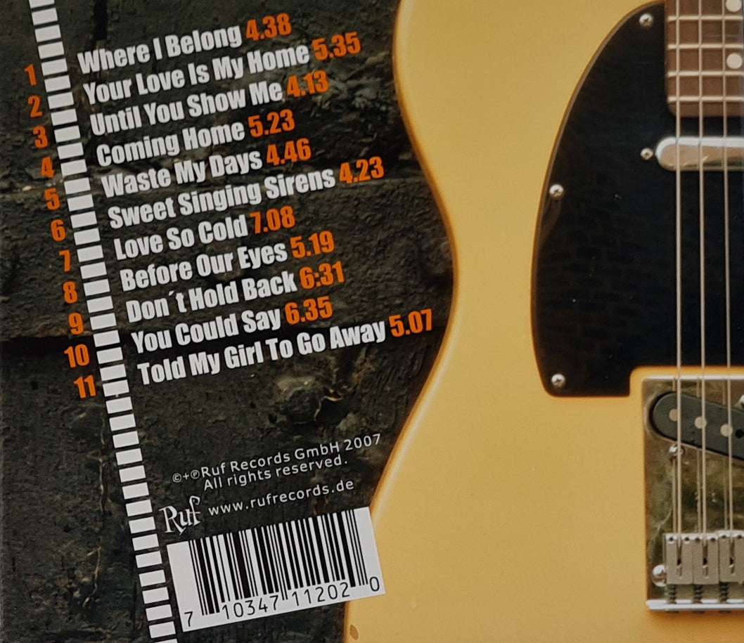 Ian Parker - Where I Belong CD