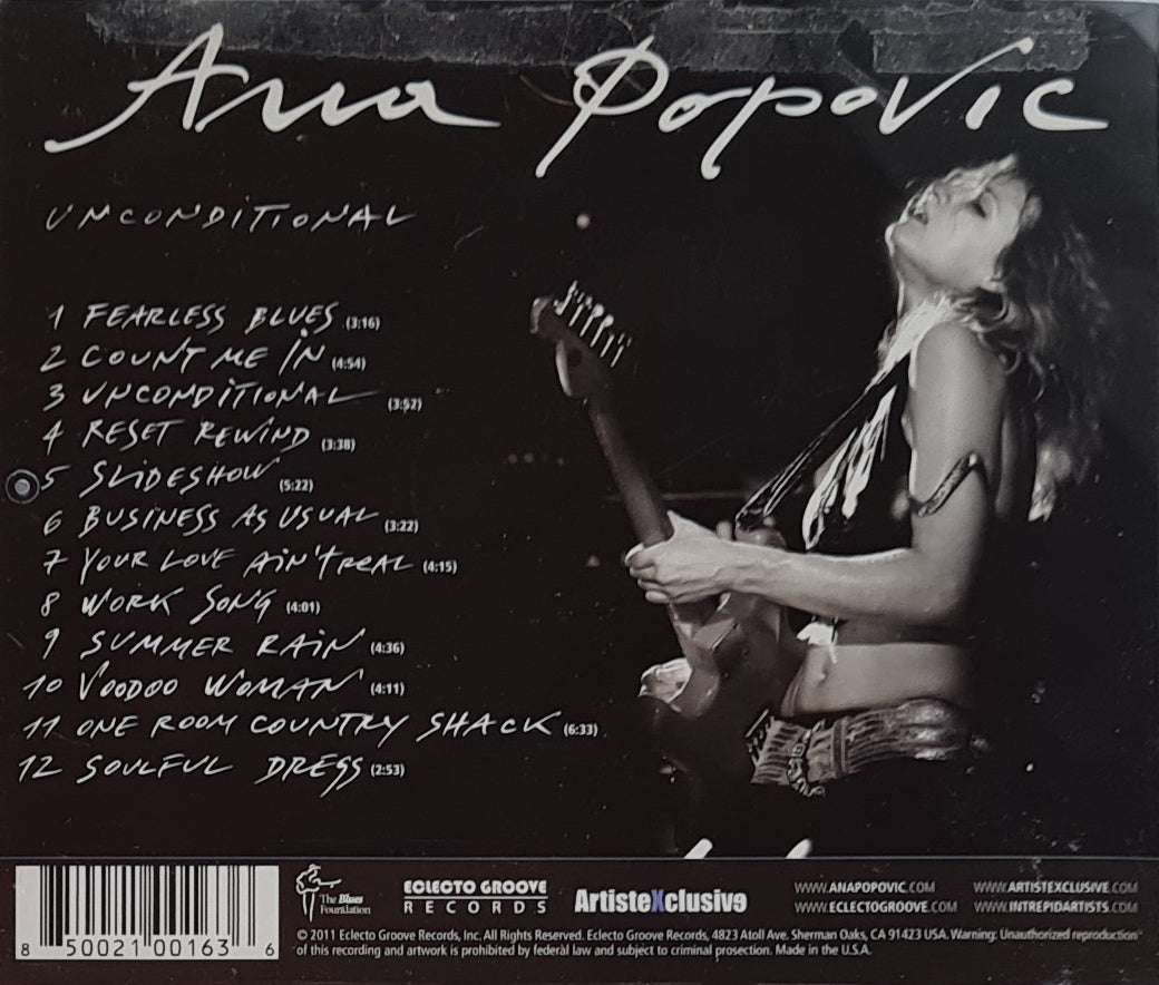 Ana Popovic - Unconditional CD