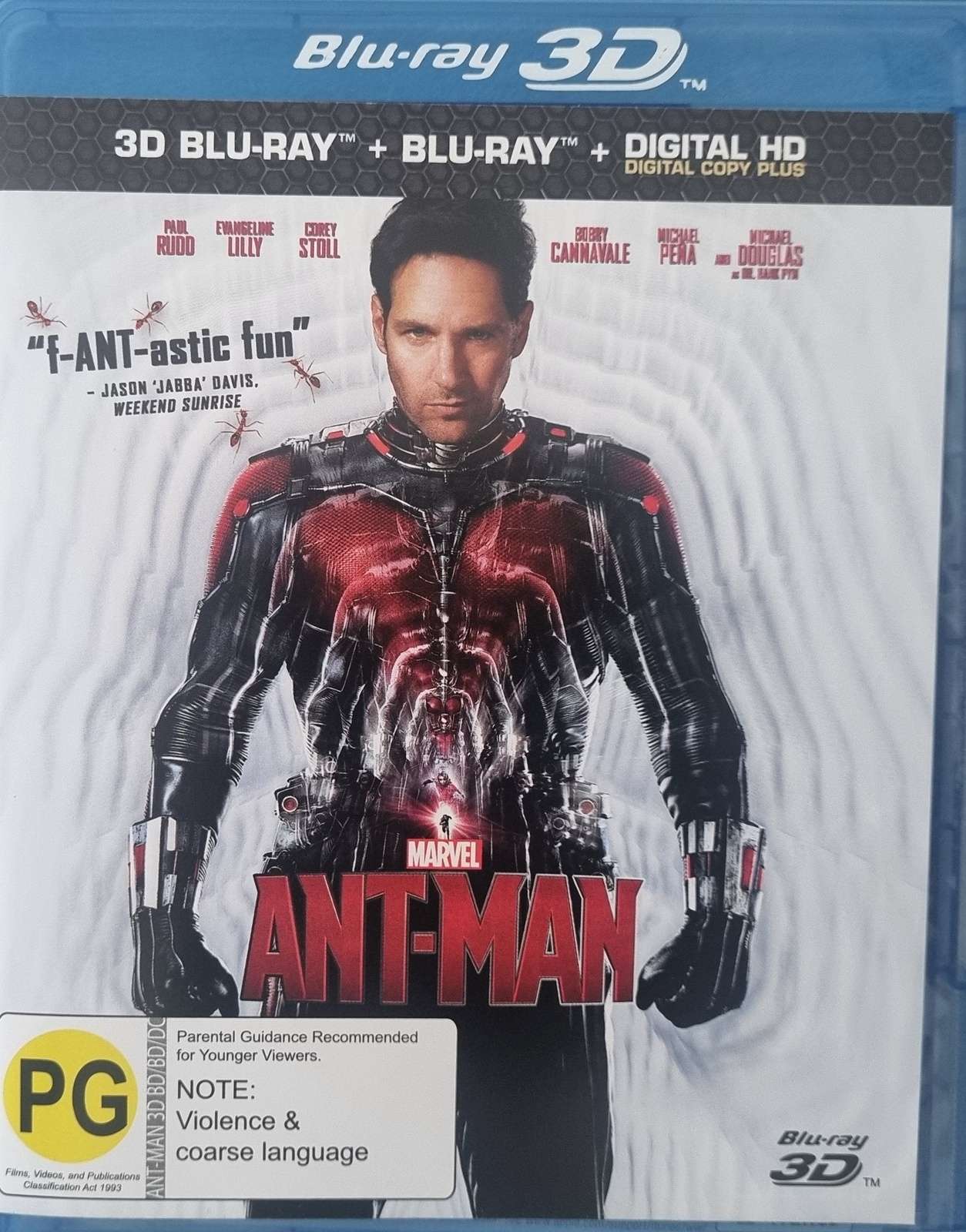 Ant-Man - 3D + 2D Blu Ray