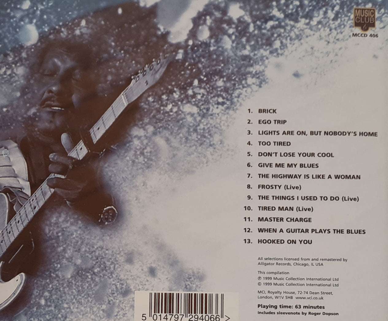 Albert Collins - The Ice Axe Cometh - The Collection 1978-86 CD
