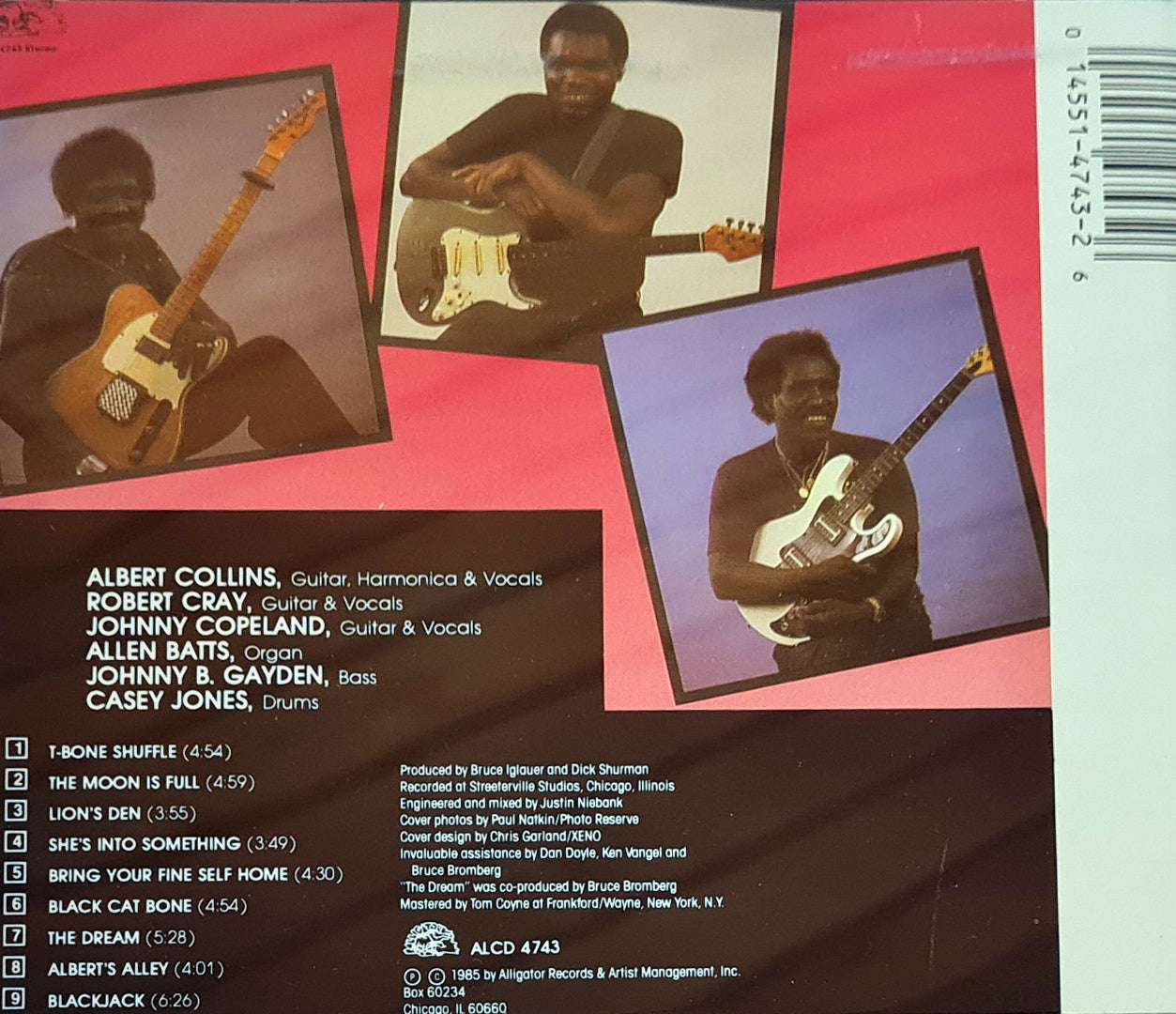 Albert Collins - Robert Cray - Johnny Copeland - Showdown! CD