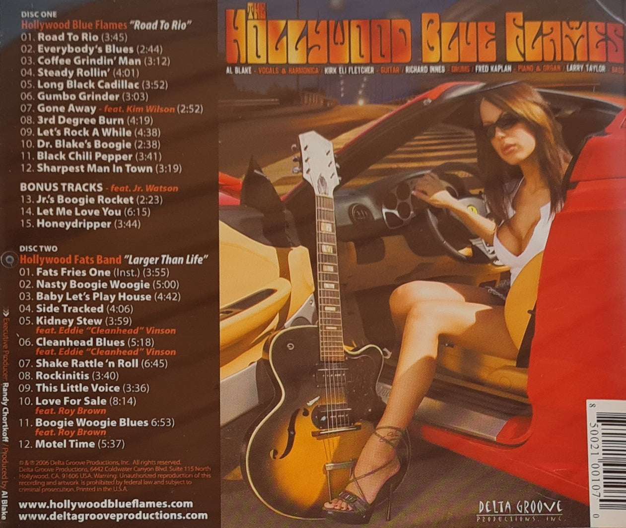 The Hollywood Blue Flames - Road to Rio CD