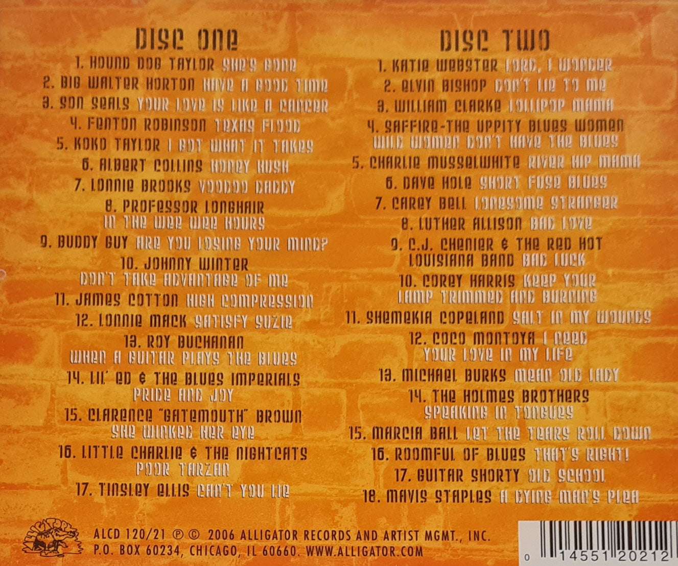 Alligator Records - 35 X 35 CD