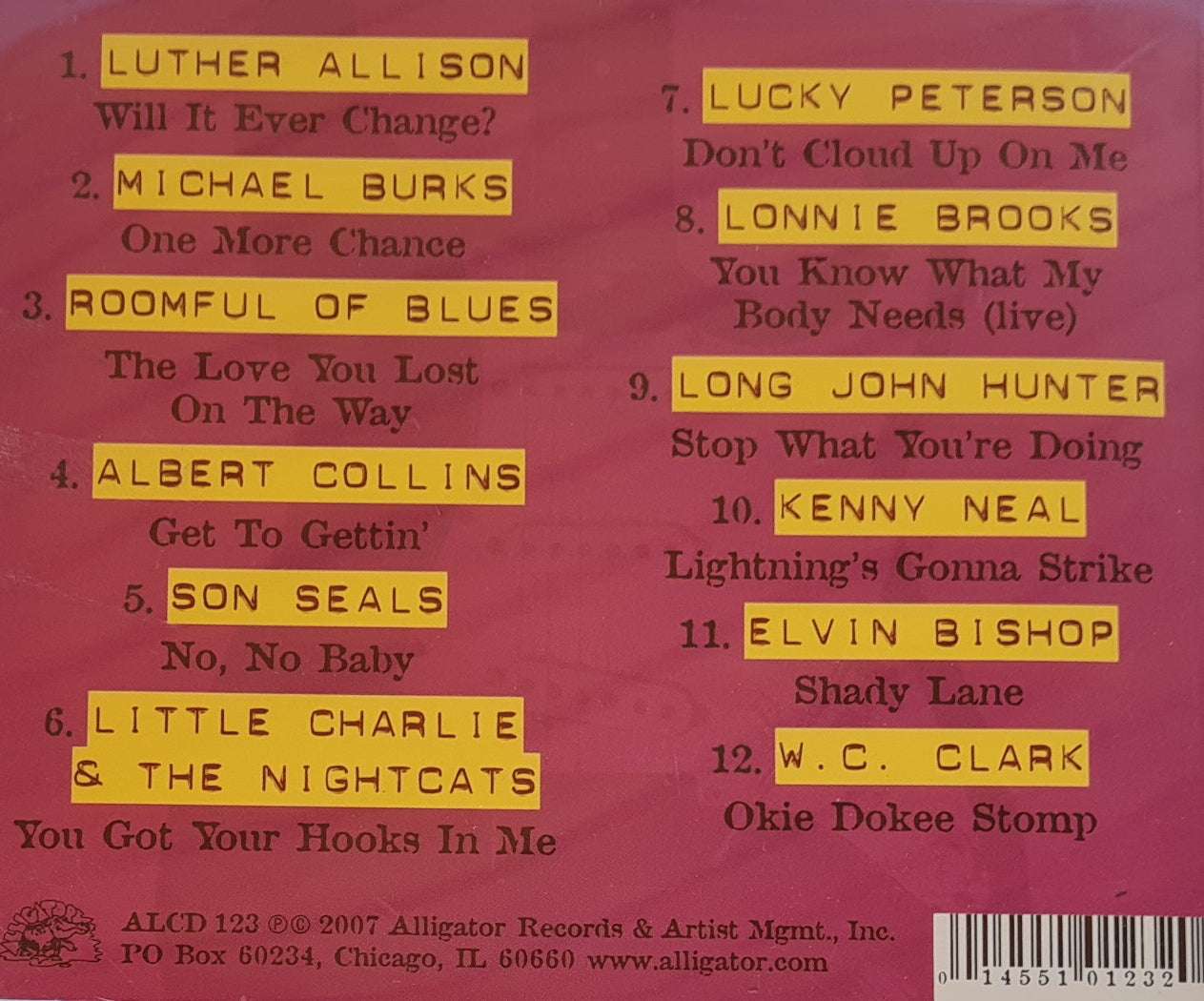Alligator Records - More Crucial Guitar Blues CD