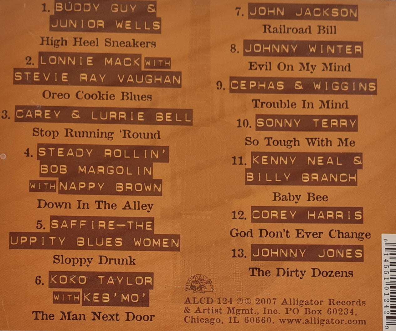 Alligator Records - Crucial Acoustic Blues CD