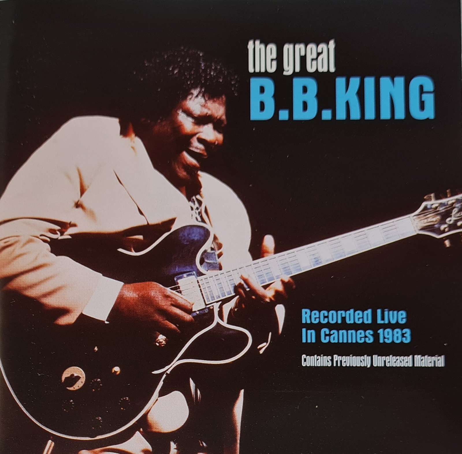 B.B. King - The Great B.B. King Recorded Live in Cannes 1983 CD