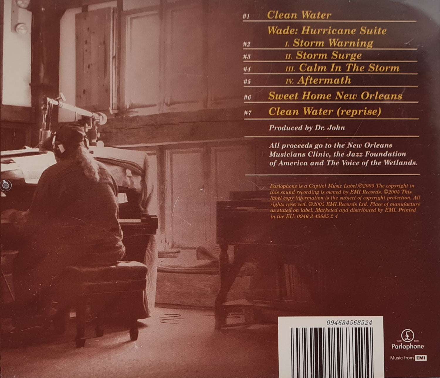 Dr. John and the Lower 911 - Sippiana Hericane CD