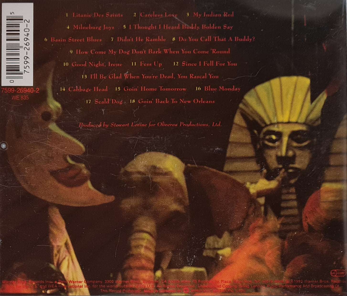 Dr. John - Goin' Back to New Orleans CD