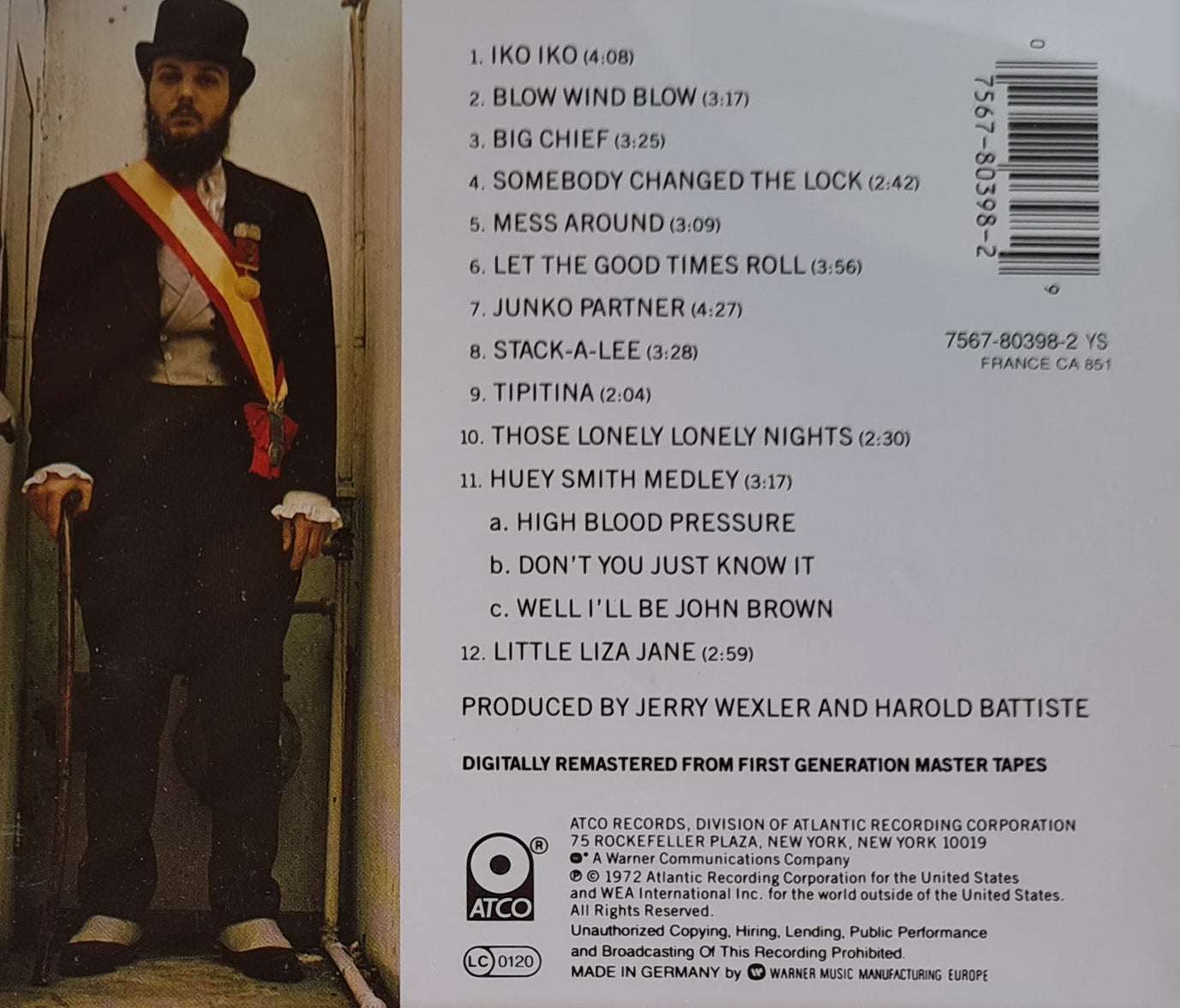 Dr. John - Gumbo CD