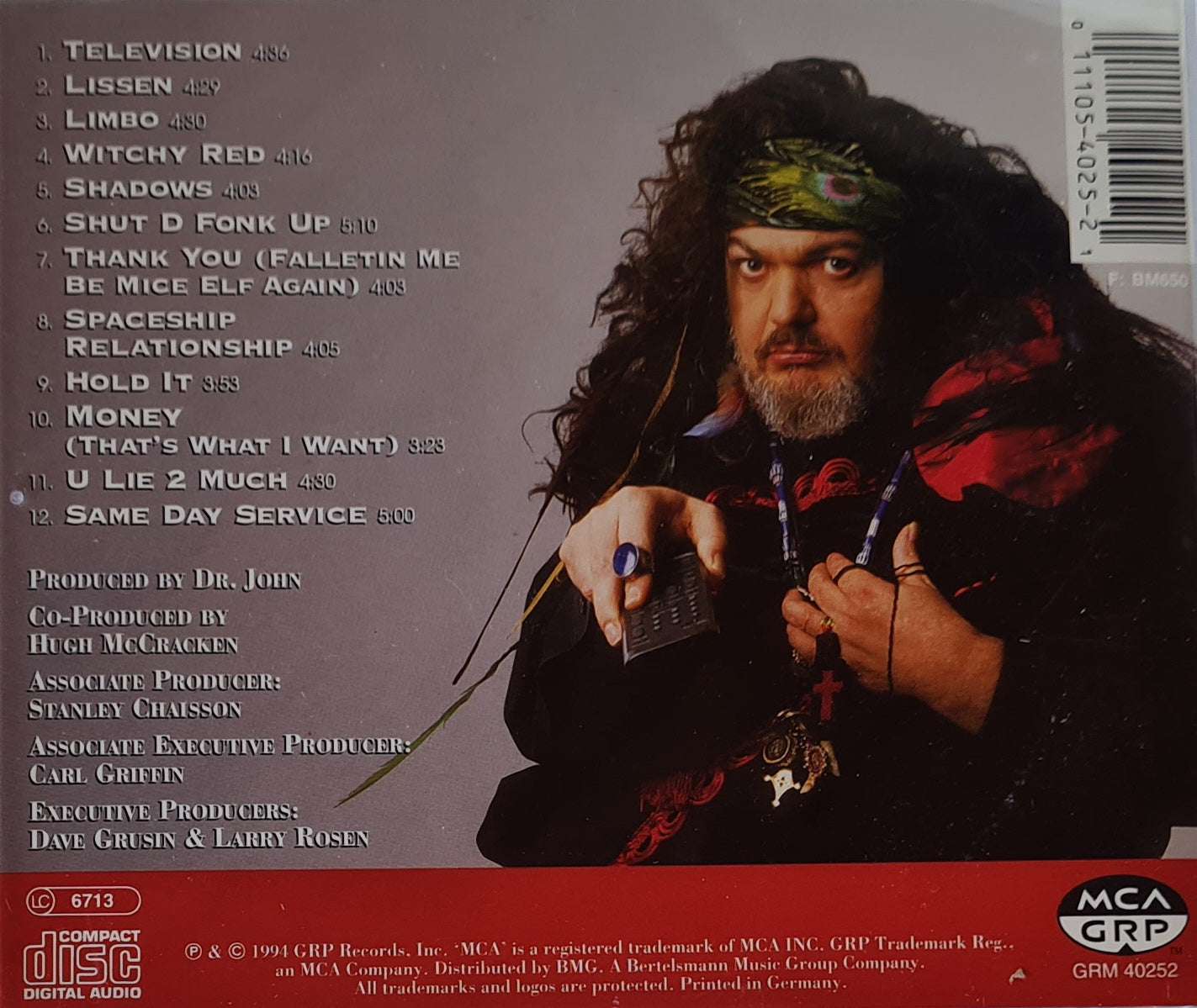Dr. John - Television CD