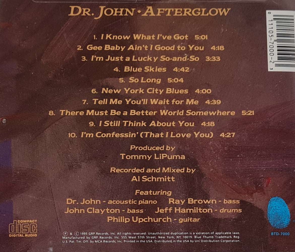 Dr. John - Afterglow CD