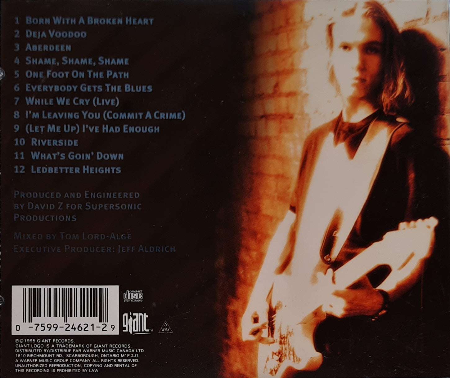 Kenny Wayne Shepherd - Ledbetter Heights CD