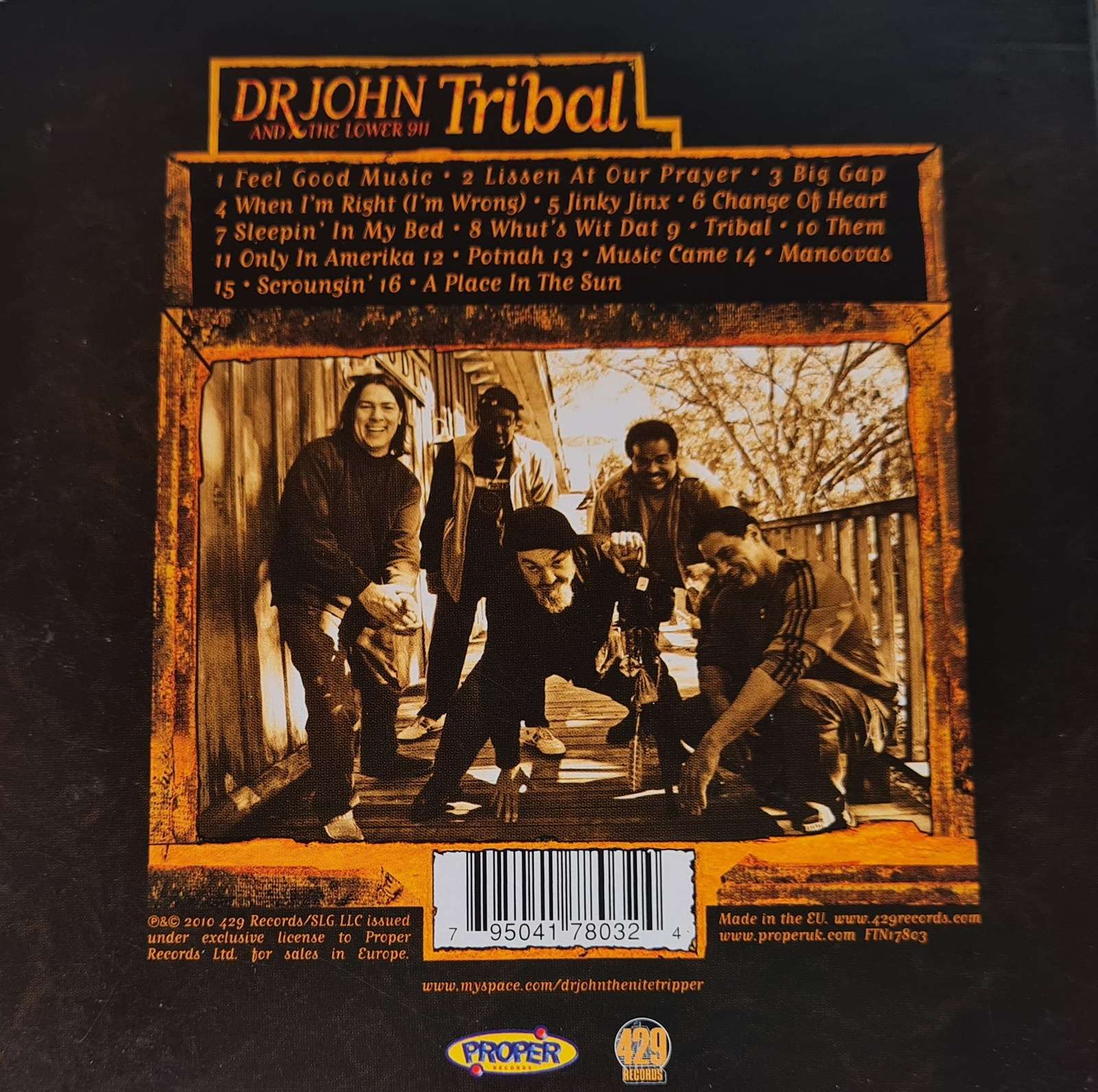 Dr. John and the Lower 911 - Tribal CD