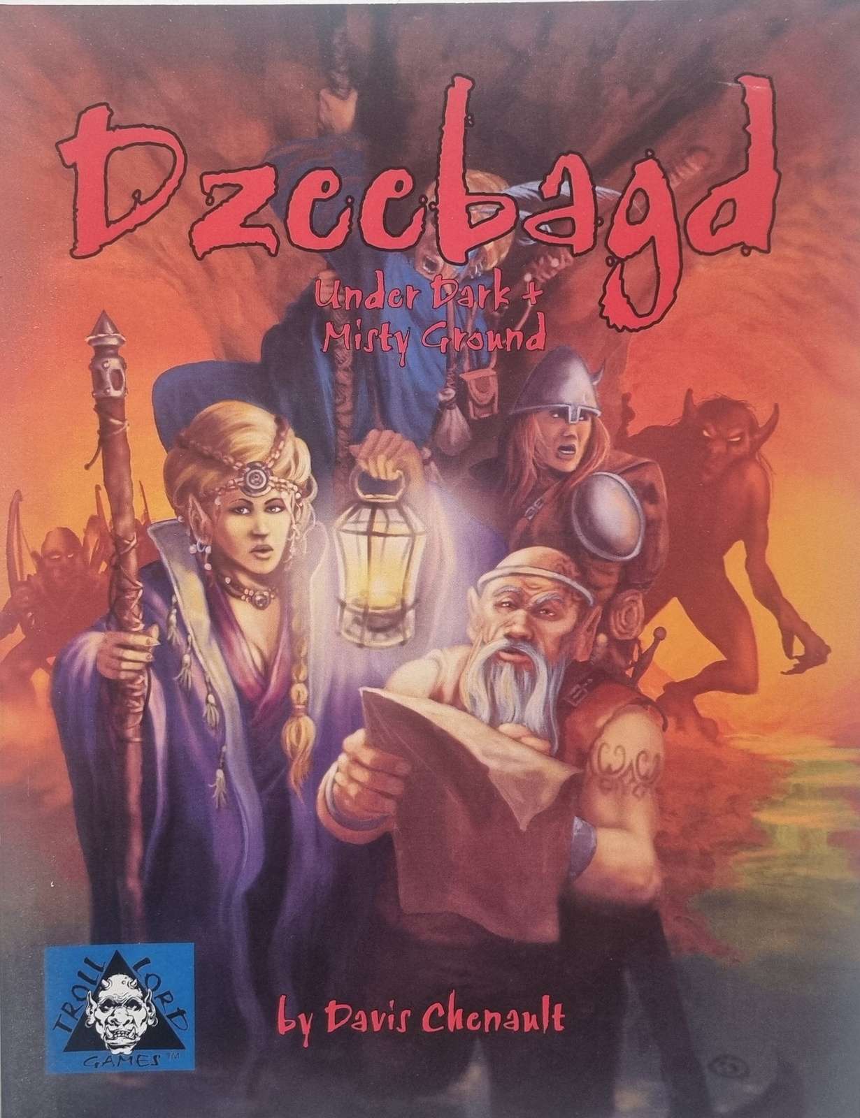 Castles and Crusades - Dzeebagd: Under Dark + Misty Ground signed