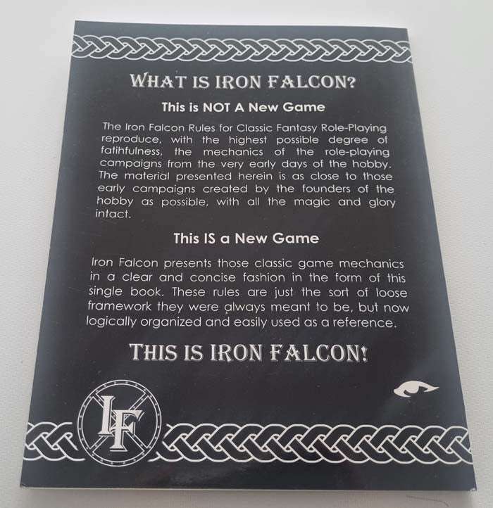 Iron Falcon - Rules for Classic Fantasy Role-Playing