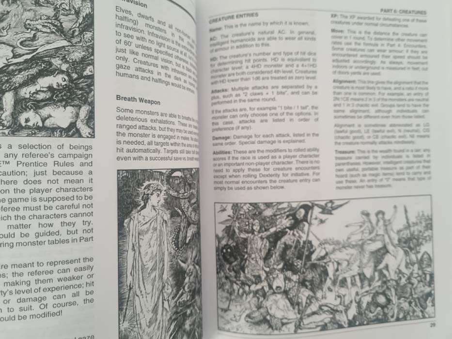 Blueholme Prentice Rules - Roleplaying Game