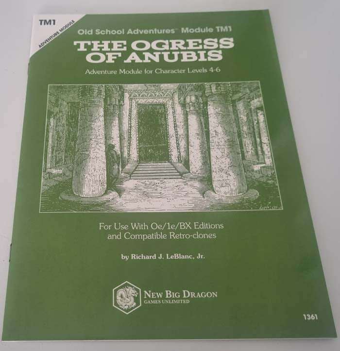 The Ogress of Anubis Adventure Module