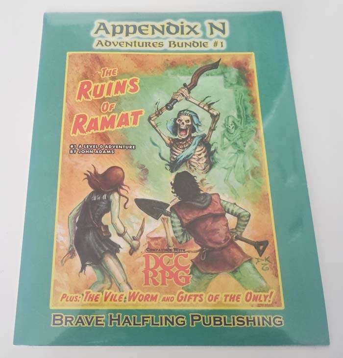 The Ruins of Ramat Appendix N Adventure Bundle #1 DCC RPG