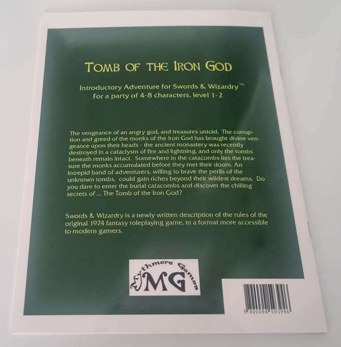 Tomb of the Iron God - Swords & Wizardry Module
