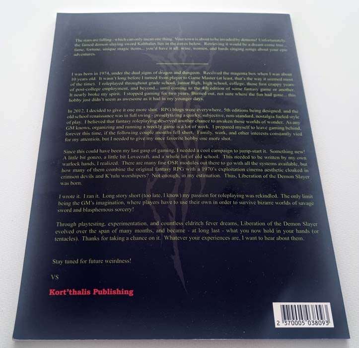 Liberation of the Demon Slayer Old School Module