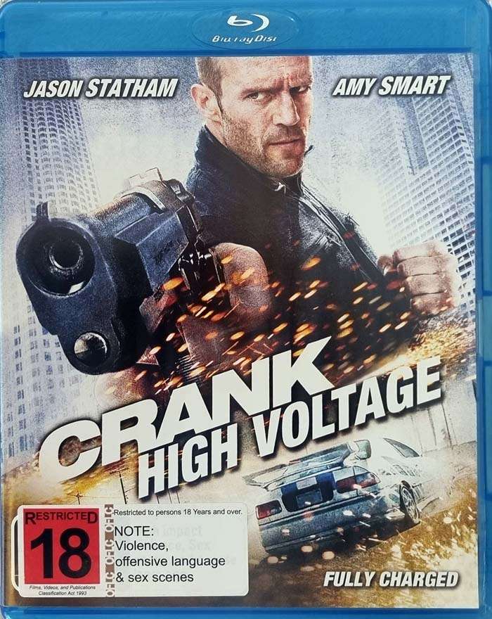 Crank: High Voltage Blu Ray
